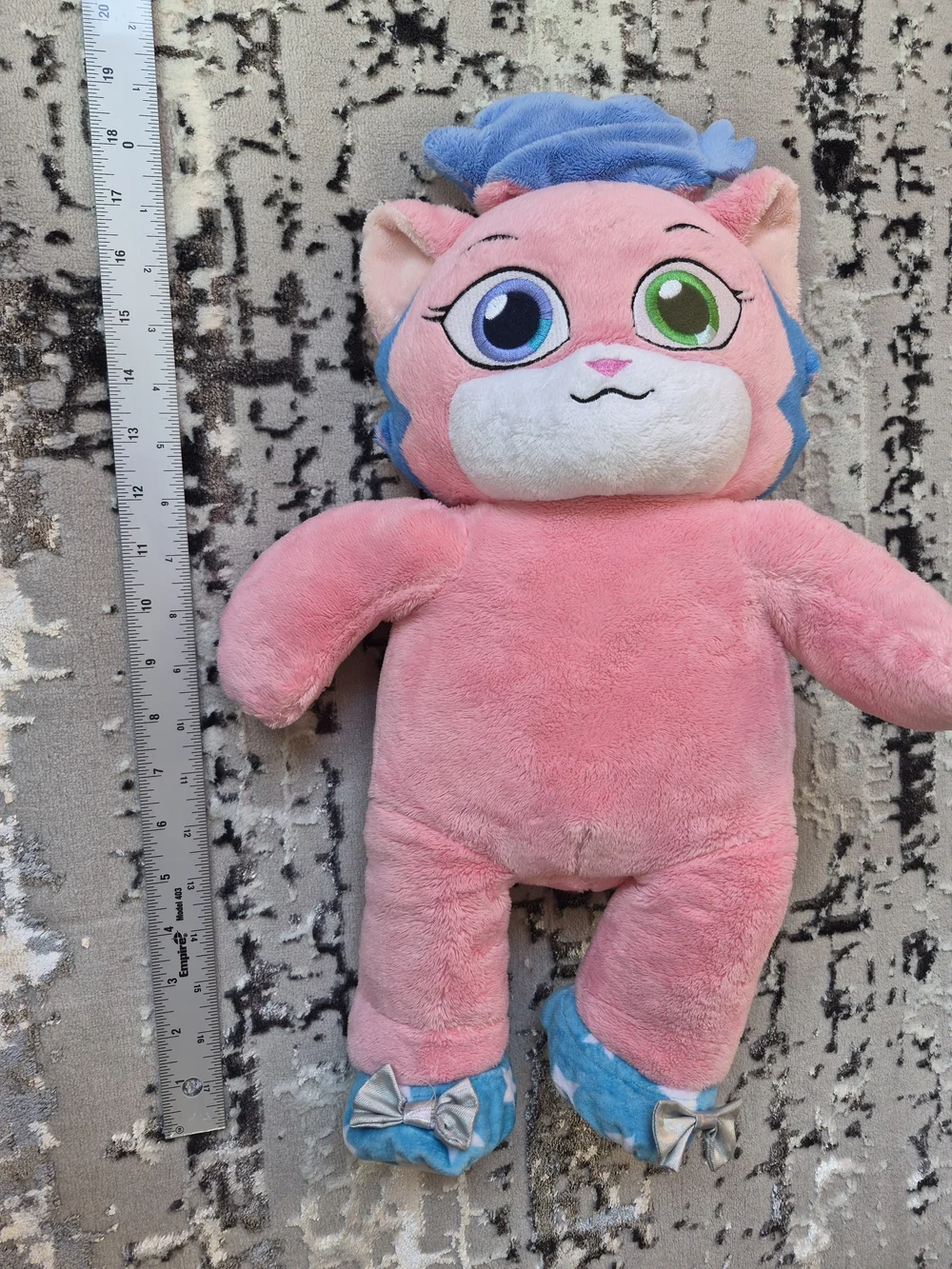 Build-A-Bear Ryan's World Alpha Lexa Cat plush toy